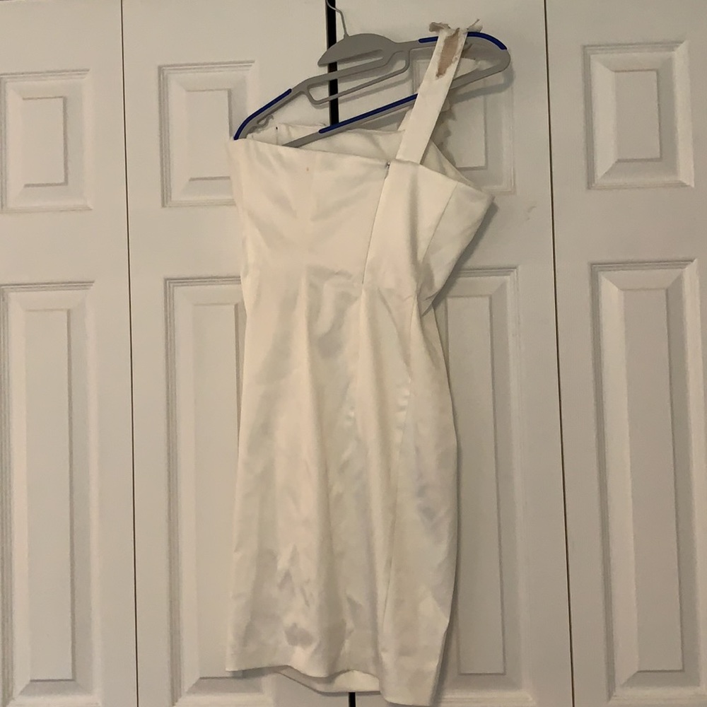 Faviana One Shoulder Flower Dress - Picture 6 of 9
